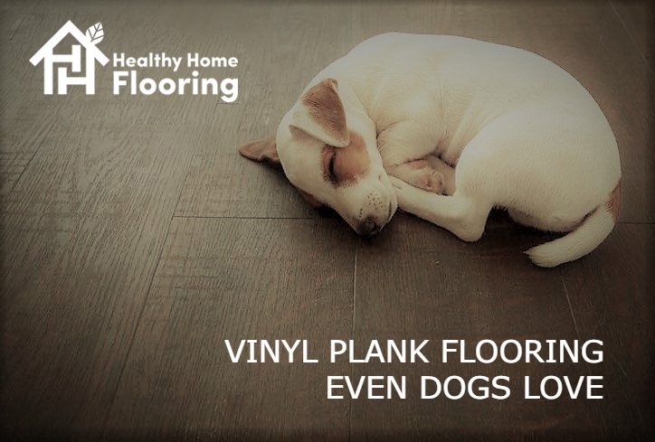 Dogs love Vinyl Planks