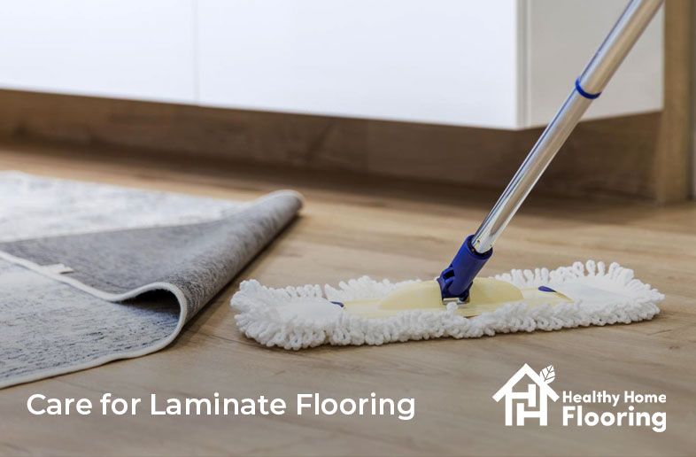 Care for laminate flooring