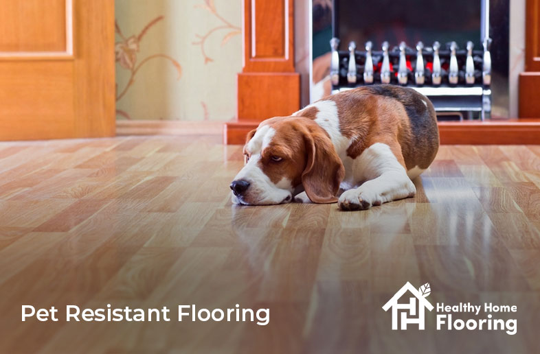Pet resistant flooring