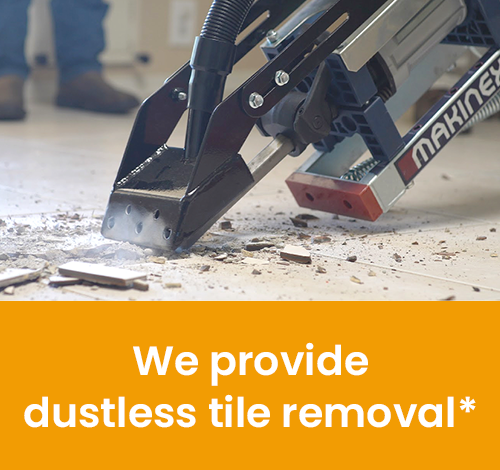 Dustless Tiles Removal