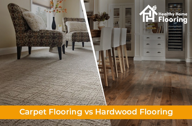 Carpet flooring vs hardwood flooring