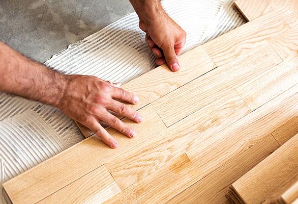 The creation of hardwood floors