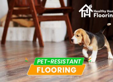 Pet resistant flooring