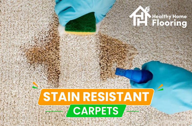 Stain resistant carpets