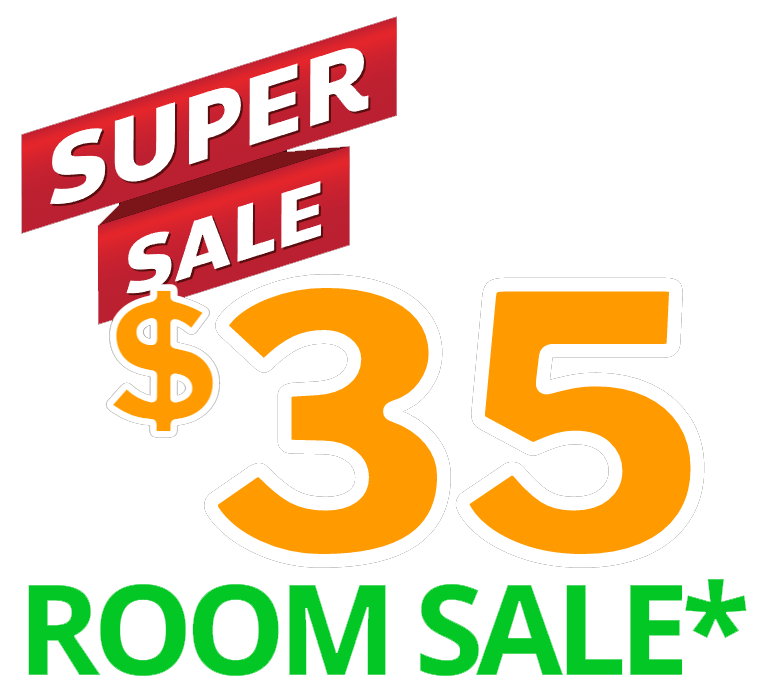 35 room sale